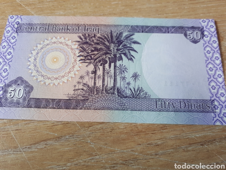 Billetes extranjeros: IRAQ 50 DINARES - Foto 2