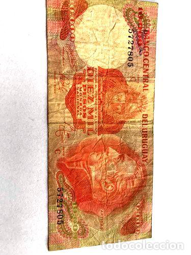 Billetes extranjeros: billete uruguay - Foto 1