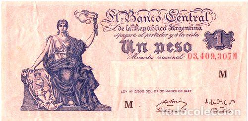 Billetes extranjeros: billete 1 peso progreso bottero n 1838 - Foto 1