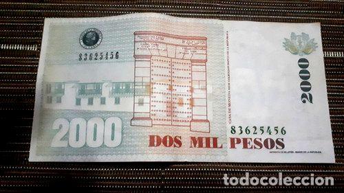 Billetes extranjeros: billete colombia 2000 pesos 2005 - Foto 1