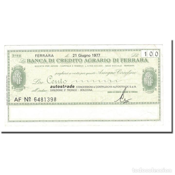 Notas Internacionais: [#141587] Billete, 100 Lire, 1977, Italia, 1977-06-21, BC+