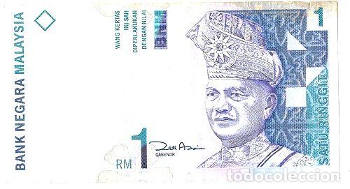 Billetes extranjeros: malasia billete de 1 ringgit ano 2000 imperdible - Foto 1
