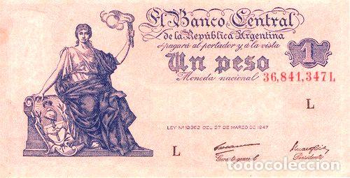 Billetes extranjeros: billete 1 peso progreso bottero n 1835 - Foto 1