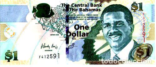 Billetes extranjeros: bahamas 1 dolar 2008 - Foto 1