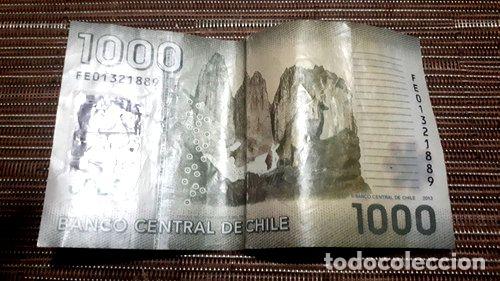 Billetes extranjeros: billete chile 1000 pesos 2013 - Foto 1
