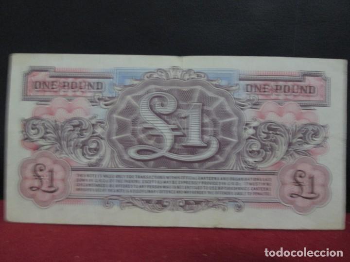 Billetes extranjeros: ONE POUND BRITISH ARMED FORCES bc - Foto 2