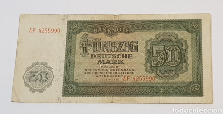 Billetes extranjeros: Billete 50 Deutsche mark 1948 - Foto 1