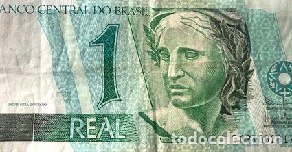 Billetes extranjeros: brasil 1 real serie c b 1997 - Foto 1