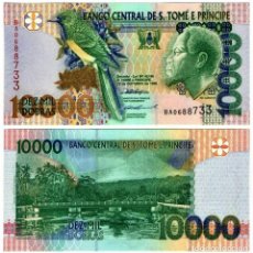 Billetes extranjeros: SAINT THOMAS AND PRINCE 10000 DOBRAS 1966-2004 P.66 UNC (LEER CONDICIONES DE VENTA EN DESCRIPCION). Lote 358182570