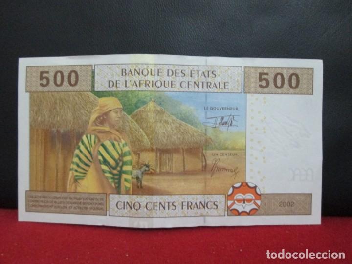 Billetes extranjeros: 500 FRANCOS 2002 AFRICA CENTRAL EBC - Foto 2