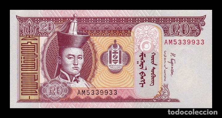 Billetes extranjeros: Mongolia 20 Tugrik Sukhe Bataar 2018 Pick 63j Sc Unc - Foto 1