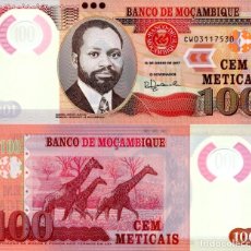 Billetes extranjeros: MOZAMBIQUE 100 METICAIS POLYMER 2011-2017 P.151 UNC. Lote 365894846