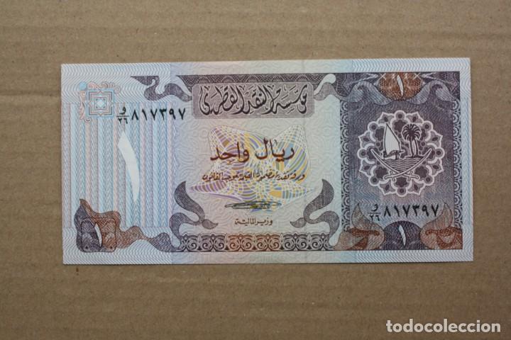 Billetes extranjeros: QATAR - 1 riyal (1985) SC - Foto 1