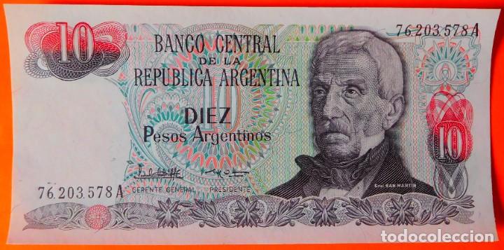 Billetes extranjeros: ARGENTINA, 10 PESOS. (3) - Foto 1