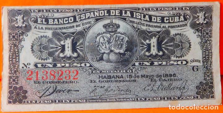 Billetes extranjeros: CUBA, 1 PESO. (14) - Foto 1