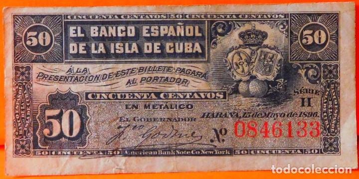 Billetes extranjeros: CUBA, 50 CENTAVOS. (15) - Foto 1