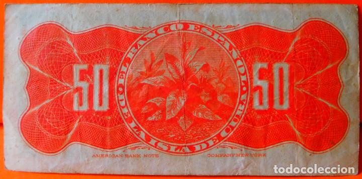 Billetes extranjeros: CUBA, 50 CENTAVOS. (15) - Foto 2
