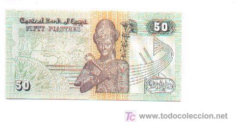 Billetes extranjeros: 6-542. Egipto. 50 Piastras - Foto 1