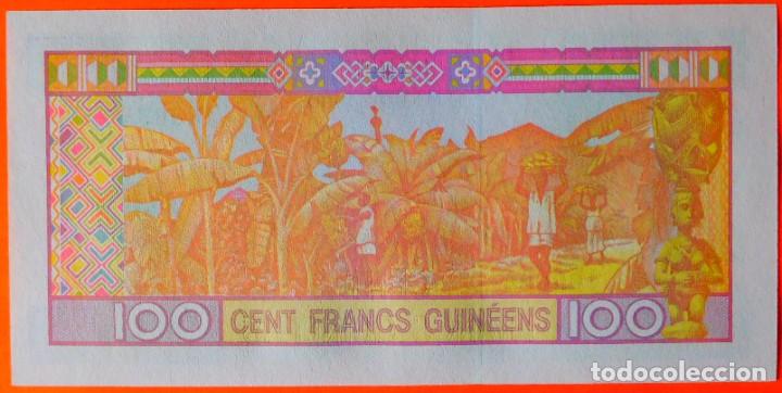 Billetes extranjeros: GUINEA, 100 FRANCOS. (58) - Foto 2