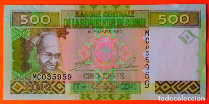 Billetes extranjeros: GUINEA, 500 FRANCOS. (59) - Foto 1