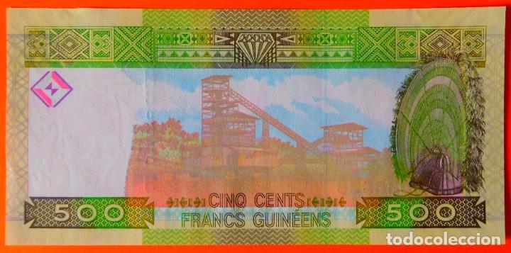 Billetes extranjeros: GUINEA, 500 FRANCOS. (59) - Foto 2