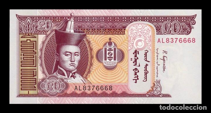 Billetes extranjeros: Mongolia 20 Tugrik Sukhe Bataar 2017 Pick 63i Sc Unc - Foto 1