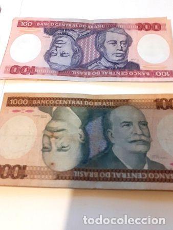 Billetes extranjeros: lote de billetes antiguos de brasil - Foto 1
