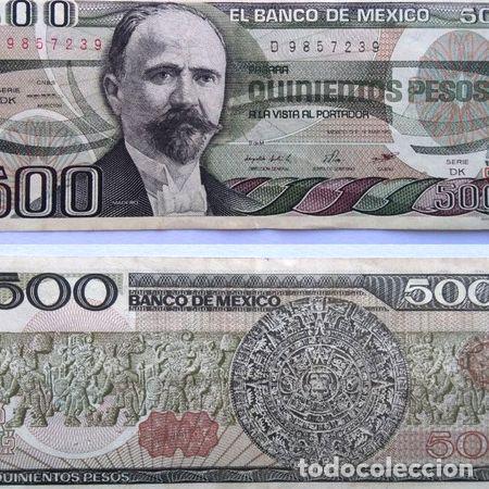 Billetes extranjeros: mexico 500 pesos 1983 pick 79a - Foto 1
