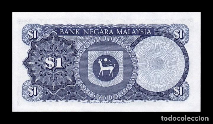 Billetes extranjeros: Malasia 1 Ringgit 1976 Pick 13a SC UNC - Foto 2