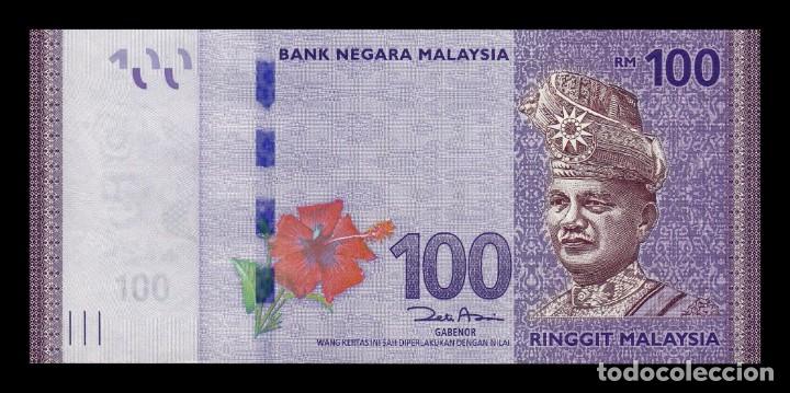 Billetes extranjeros: Malasia Malaysia 100 Ringgit 2011 Pick 56Ar Reposici&oacute;n SC UNC - Foto 1