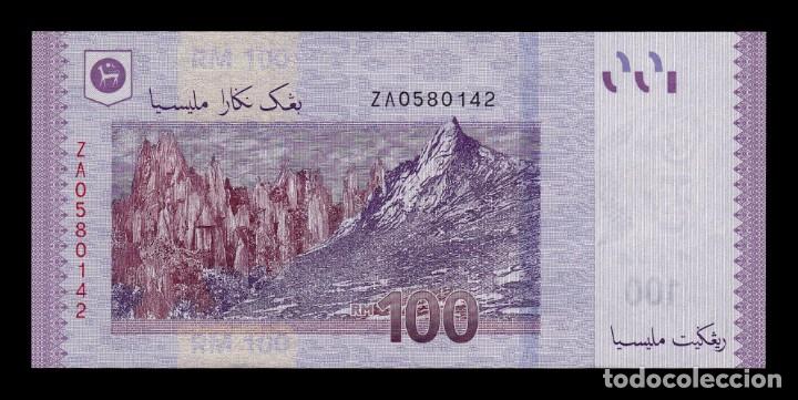 Billetes extranjeros: Malasia Malaysia 100 Ringgit 2011 Pick 56Ar Reposici&oacute;n SC UNC - Foto 2