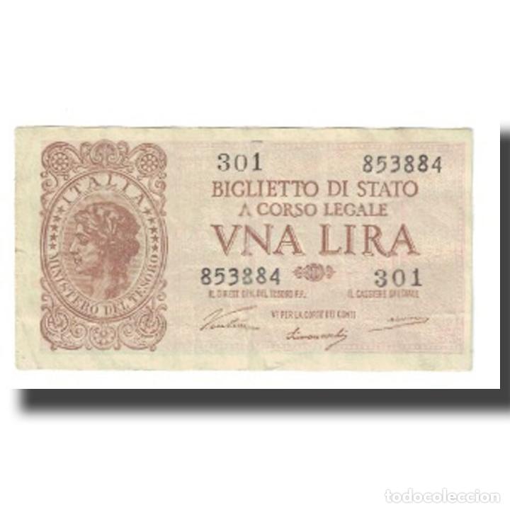 Billets internationaux: [#174951] Billete, 1 Lira, 1944, Italia, 1944-11-23, KM:29c, MBC