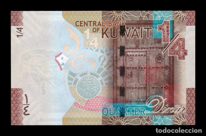 Billetes extranjeros: Kuwait 1/4 Dinar 2014 Pick 29a Sc Unc - Foto 2