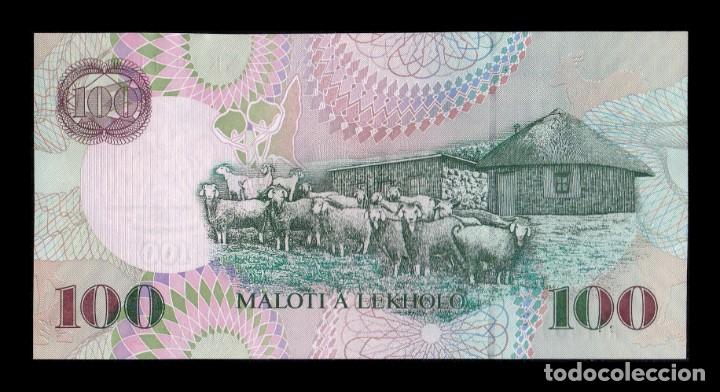 Billetes extranjeros: Lesoto 100 Maloti 2007 Pick 19d Sc Unc - Foto 2