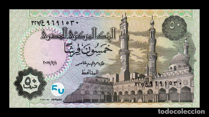 Billetes extranjeros: Egipto 50 Piastres 2017 Pick 70 Sc Unc - Foto 1
