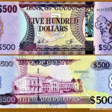 Billetes extranjeros: GUYANA 500 DOLLAR 2011 P.37 UNC (LEER CONDICIONES DE VENTA EN DESCRIPCION)