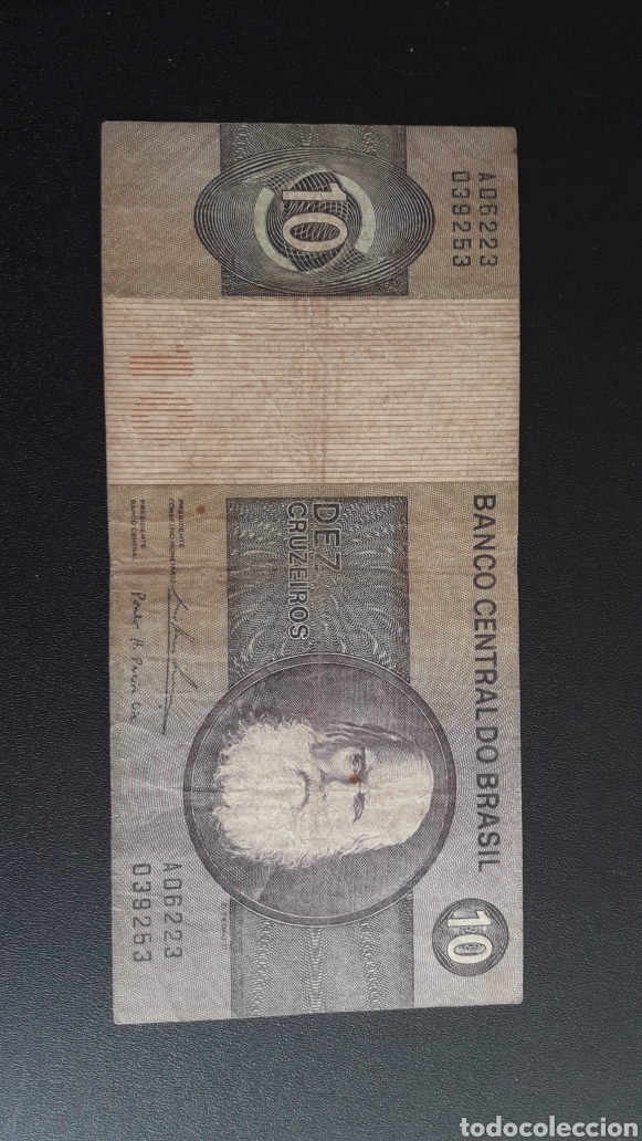 Billetes extranjeros: Billete de brasil a&ntilde;o 1980 - Foto 2