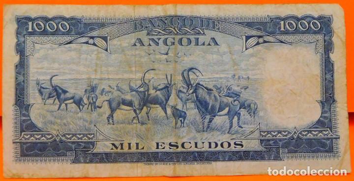 Billetes extranjeros: ANGOLA, 1000 ESCUDOS, 1970. (92) - Foto 2