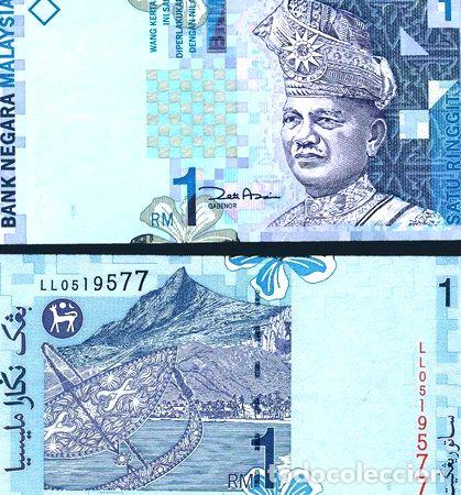Billetes extranjeros: malasia billete de 1 ringgit ano 1998 sin circular - Foto 1