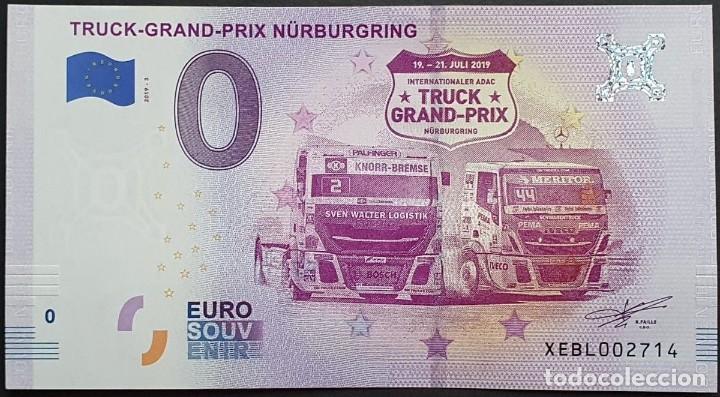 Billets internationaux: BILLETE 0 Euro Souvenir 0 &euro; de ALEMANIA: TRUCK-GRAND-PRIX N&Uuml;RBURGRING - 2019