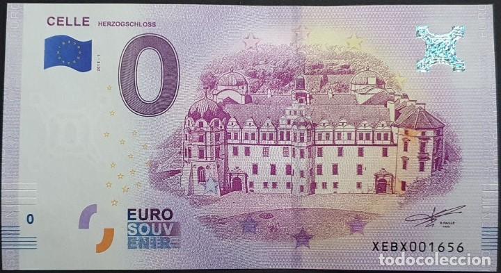 Banconote internazionali: BILLETE 0 Euro Souvenir 0 &euro; de ALEMANIA: CELLE - HERZOGSCHLOSS