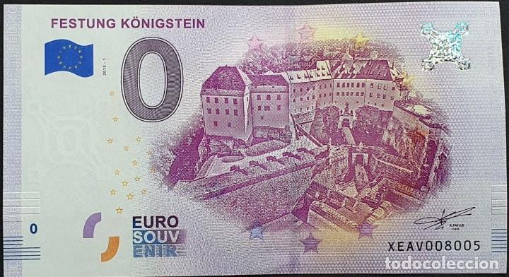 International Banknotes: BILLETE 0 Euro Souvenir 0 &euro; de ALEMANIA: FESTUNG K&Ouml;NIGSTEIN