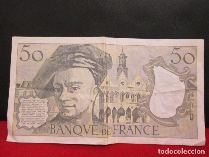 Billetes extranjeros: 50 FRANCOS 1992 FRANCIA - Foto 2