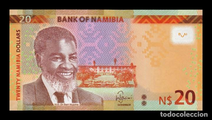 Billetes extranjeros: Namibia 20 Dollars 2018 Pick 17b SC UNC - Foto 1