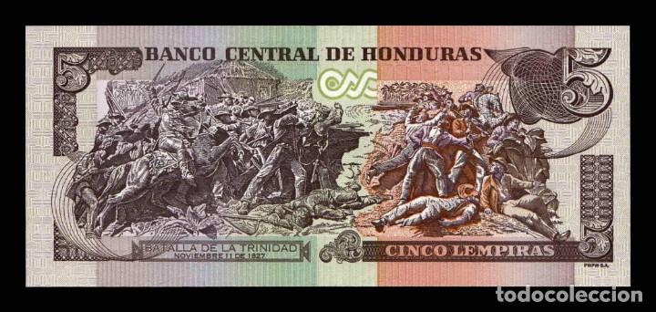 Billetes extranjeros: Honduras 5 Lempiras 2016 Pick 98c Sc Unc - Foto 2