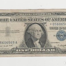 Billetes extranjeros: ESTADOS UNIDOS- 1 DOLAR-1957-WASHINGTON,D.C. Lote 268748689