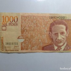 Billetes extranjeros: BILLETE 1000 PESOS COLOMBIANOS. COLOMBIA 2006. Lote 270959093