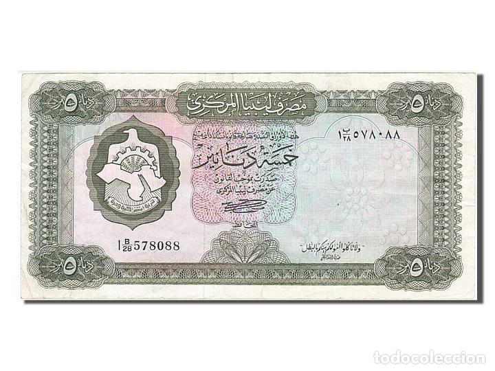 Billetes extranjeros: [#256155] Billete, 5 Dinars, 1972, Libia, EBC - Foto 1