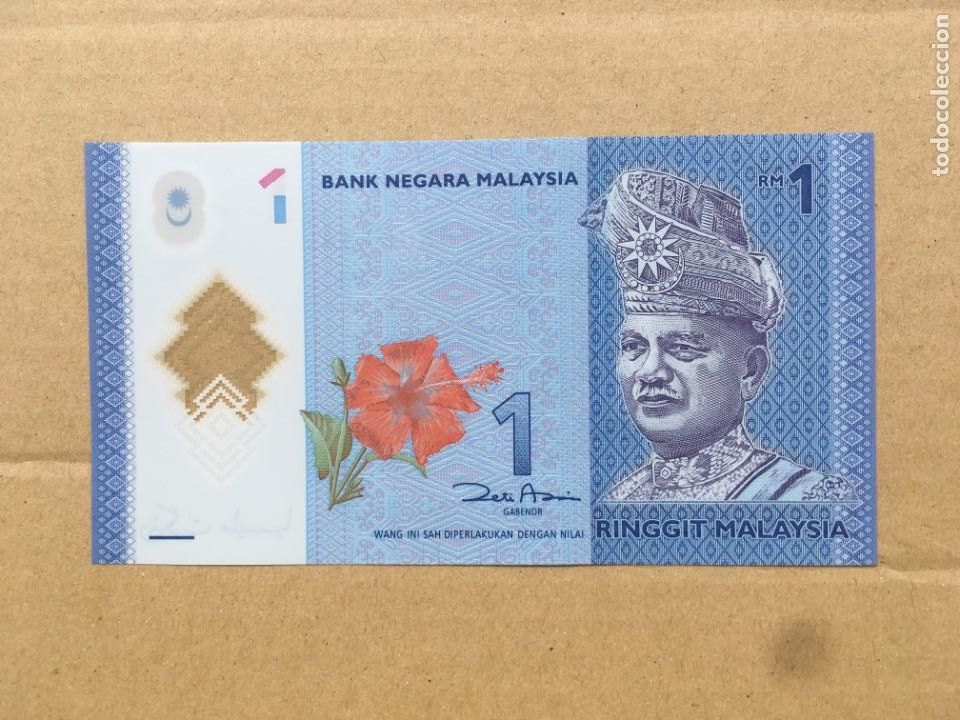Billetes extranjeros: MALASIA - 1 RINGGIT (2012) SC - Foto 1