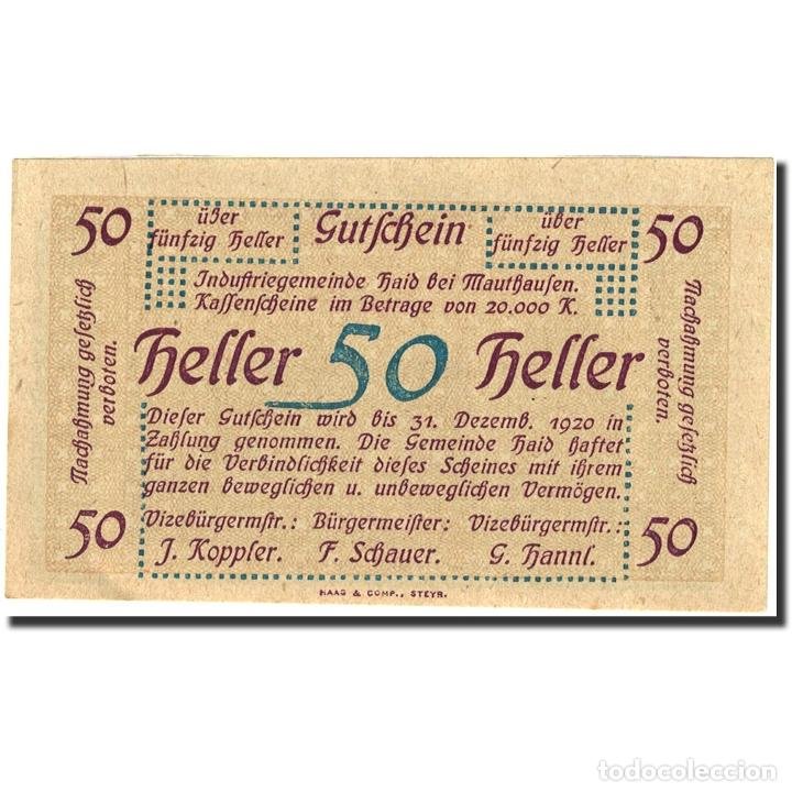 [#270733] billete, austria, mauthausen, 50 hell - Compra venta en ...